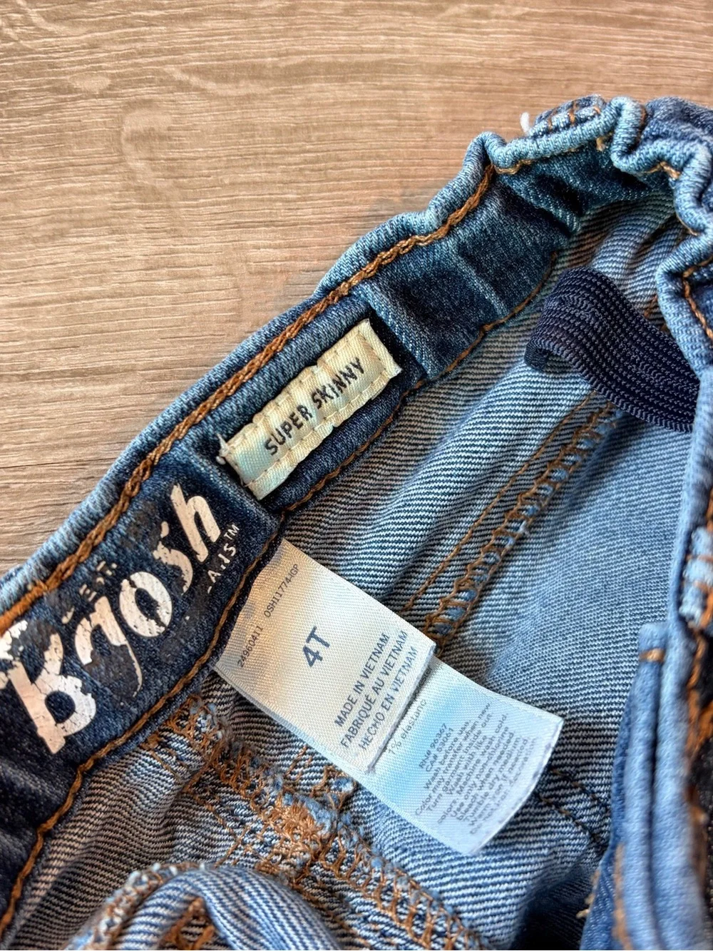 OshKosh B'gosh toddler girls super skinny denim jeans